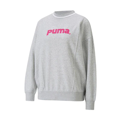 Puma Crewneck Casual Pullover Sweatshirt Unisex - Gray 62058904