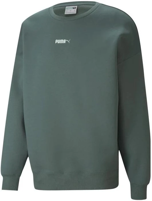 puma-crewneck-fleece-sweatshirt-teal-green-casual-comfort-long-sleeve-534365-68