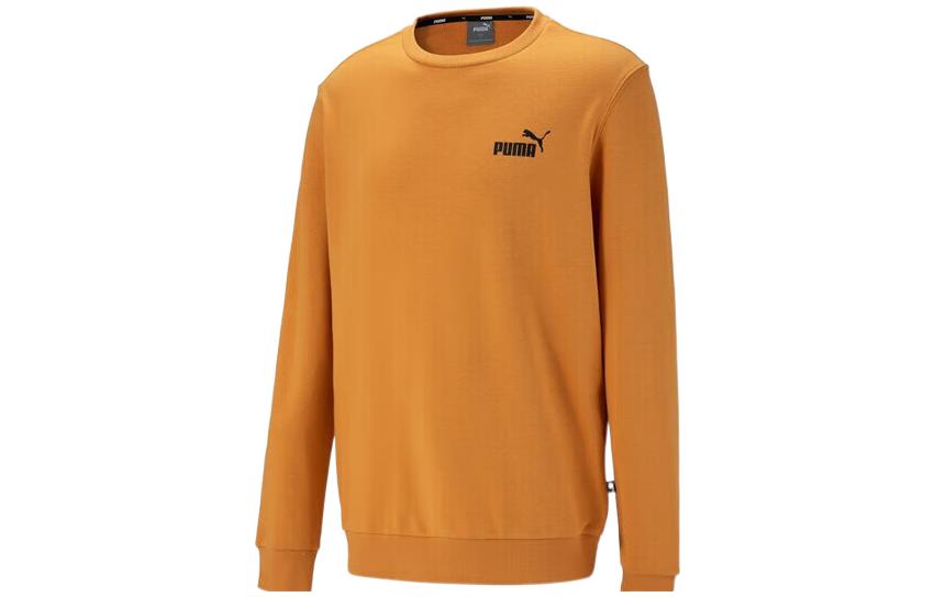 Puma Crewneck Sweatshirt with Small Logo Print - Orange 621562-27