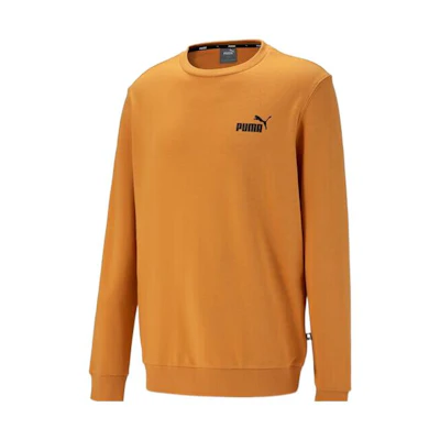 Puma Crewneck Sweatshirt with Small Logo Print - Orange 621562-27