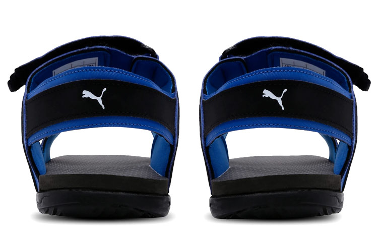 Shop Puma Croatia Idp 藍黑 涼鞋