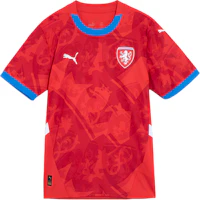 Puma Czech Republic Home Fan Edition Jersey Red Soccer Shirt 774122-01 Puma Czech Republic Home Fan Edition Jersey Red Soccer Shirt 774122-01