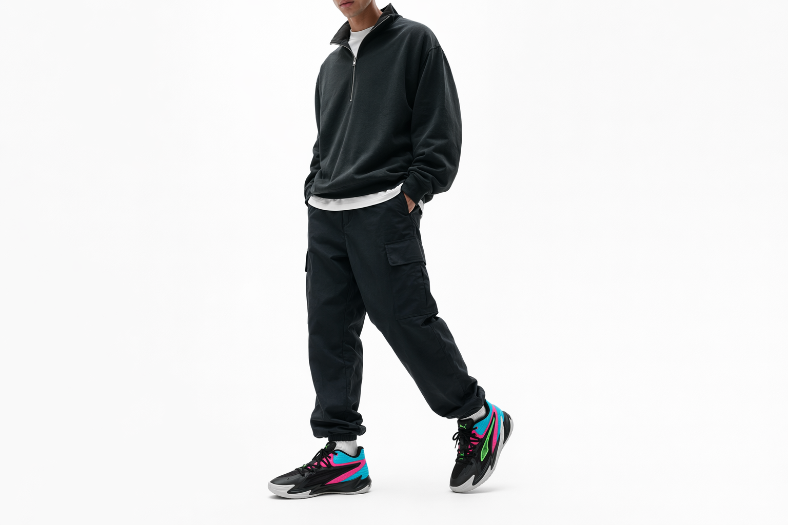 Order Puma Dagger ''Schwarz Fluo Pink'' 311353-01