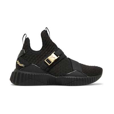 (W) Puma Defy Mid 'Black Gold'