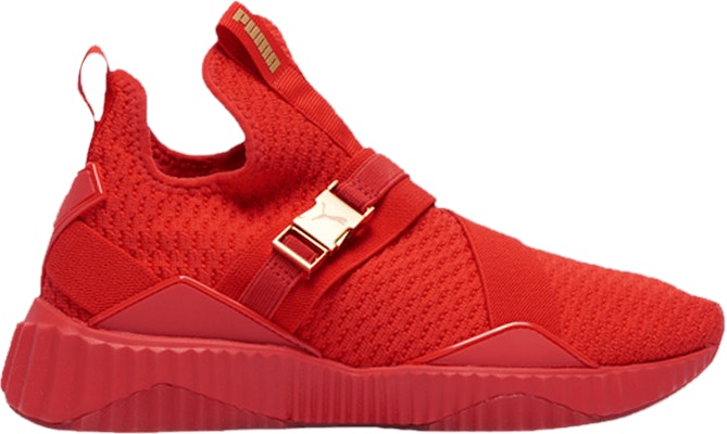 Puma defy mid deals red