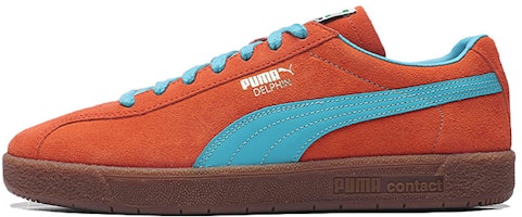 Puma Delphin Og Casual Board Shoes Orange 374980-02 Puma Delphin Og Casual Board Shoes Orange 374980-02