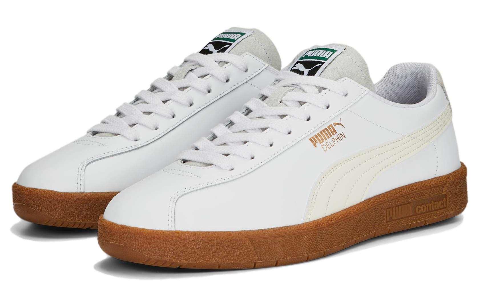 Lookbook 푸마 델핀 레더 '화이트' (Puma Delphine Leather 'White') 390686-01