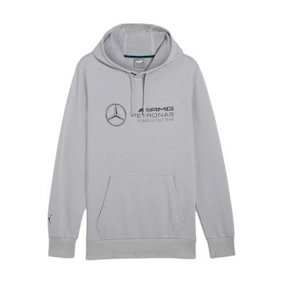 Puma Desert Road Letter Print Oversized Hoodie Gray 623757-02