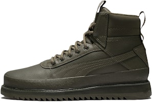 Puma Unisex Desierto v2 WTR Rubber High-Top Sneakers Green 380754-02 Puma Unisex Desierto v2 WTR Rubber High-Top Sneakers Green 380754-02