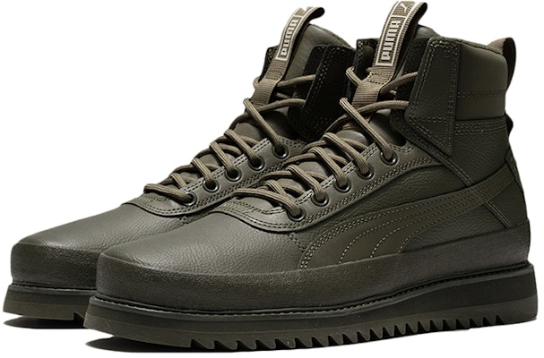 Puma Unisex Desierto v2 WTR Rubber High-Top Sneakers Green 380754-02 Lookbook Puma Unisex Desierto v2 WTR Rubber High-Top Sneakers Green 380754-02