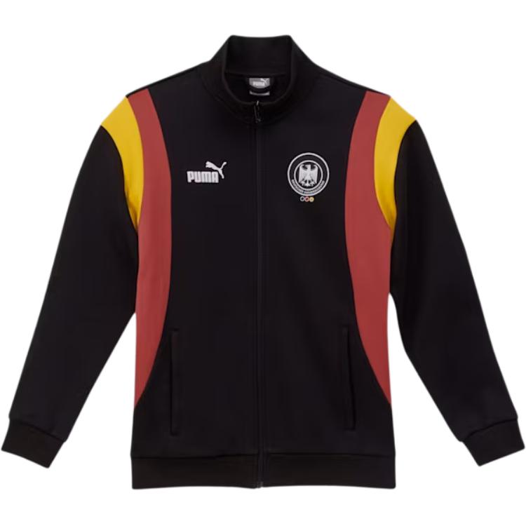 Puma Deutscher Handball Bund Full-Zip Colorblock Jacket Black 775868-02