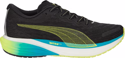 Puma Deviate Nitro 2 'Black Deep Aqua Lime' 376807-08 Puma Deviate Nitro 2 'Black Deep Aqua Lime' 376807-08