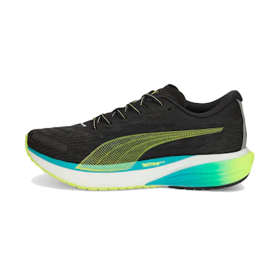Puma Deviate Nitro 2 'Black Deep Aqua Lime'