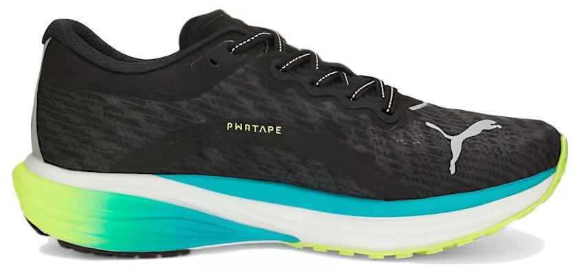 Puma Deviate Nitro 2 'Black Deep Aqua Lime' 376807-08 Order Puma Deviate Nitro 2 'Black Deep Aqua Lime' 376807-08