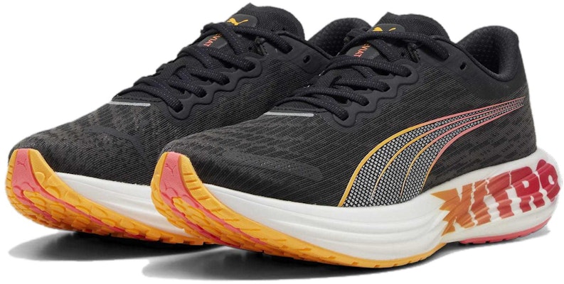 Puma Deviate Nitro 2 'Black Sun Stream' Sepatu Lari Hitam - Indonesia 309697-01 Lookbook Puma Deviate Nitro 2 'Black Sun Stream' Sepatu Lari Hitam - Indonesia 309697-01