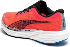 PUMA Deviate NITRO 2 減震防滑透氣 低幫 跑步鞋 男款 深藍火紅 Lookbook PUMA Deviate NITRO 2 減震防滑透氣 低幫 跑步鞋 男款 深藍火紅
