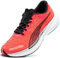 PUMA Deviate NITRO 2 減震防滑透氣 低幫 跑步鞋 男款 深藍火紅 Shop PUMA Deviate NITRO 2 減震防滑透氣 低幫 跑步鞋 男款 深藍火紅