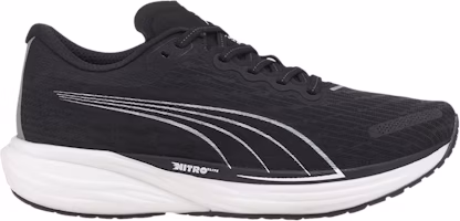 Puma Deviate Nitro 2 Wide 'Black White' 377484-01 Puma Deviate Nitro 2 Wide 'Black White' 377484-01