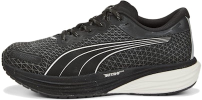 Puma Deviate Nitro 2 WTR 'Black Metallic Silver' 376856-01 Puma Deviate Nitro 2 WTR 'Black Metallic Silver' 376856-01