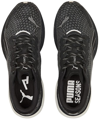 Puma Deviate Nitro 2 WTR 'Black Metallic Silver' 376856-01 Shop Puma Deviate Nitro 2 WTR 'Black Metallic Silver' 376856-01