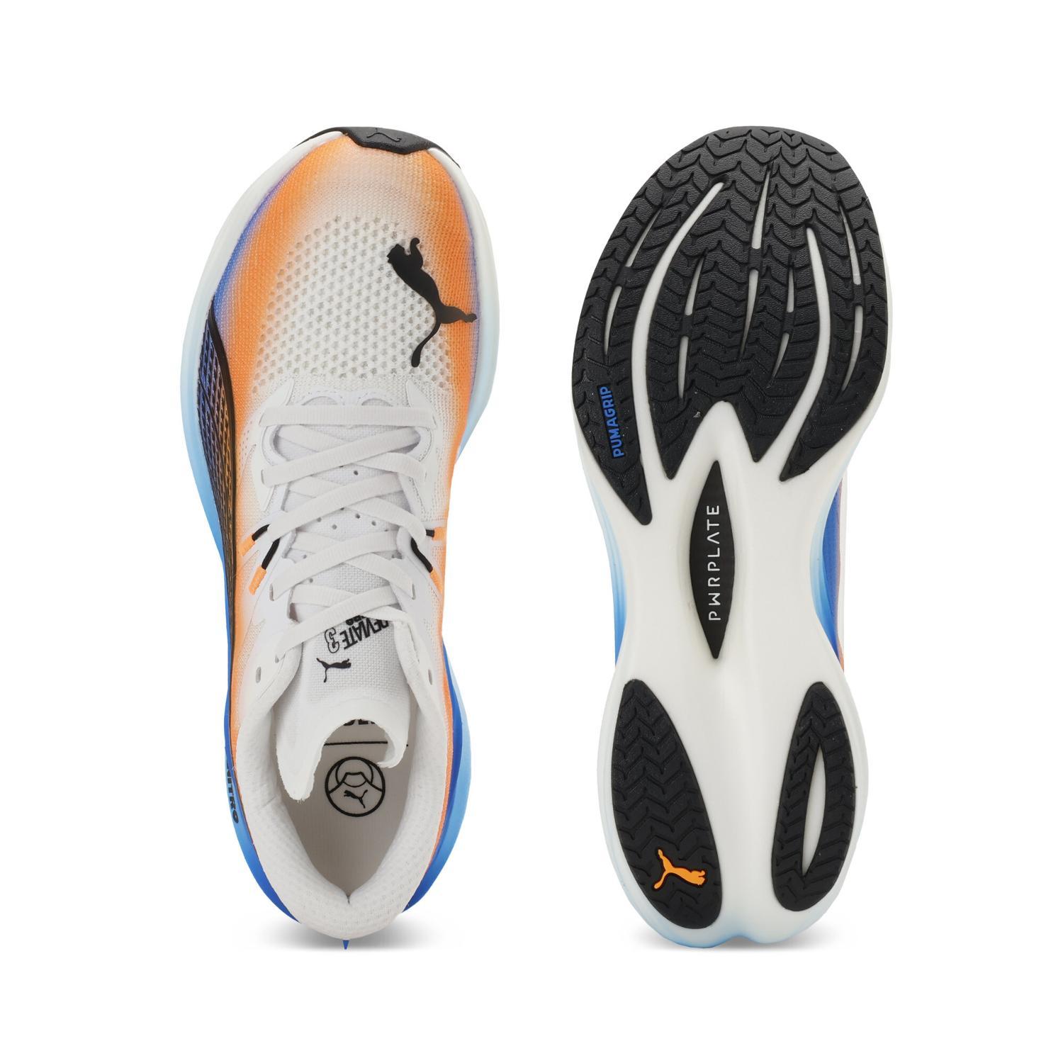Order Puma Deviate Nitro 3 Ekiden Putih/Heat Fire 01WH/HEAT FIRE 313422-01
