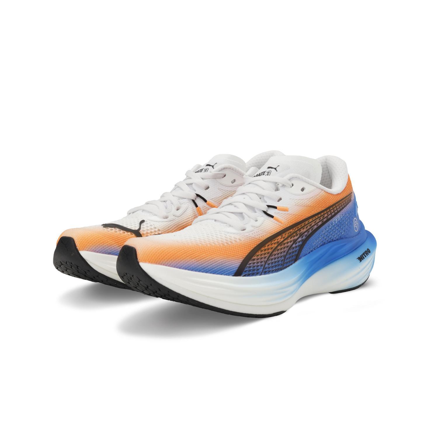 Lookbook Puma Deviate Nitro 3 Ekiden Putih/Heat Fire 01WH/HEAT FIRE 313422-01