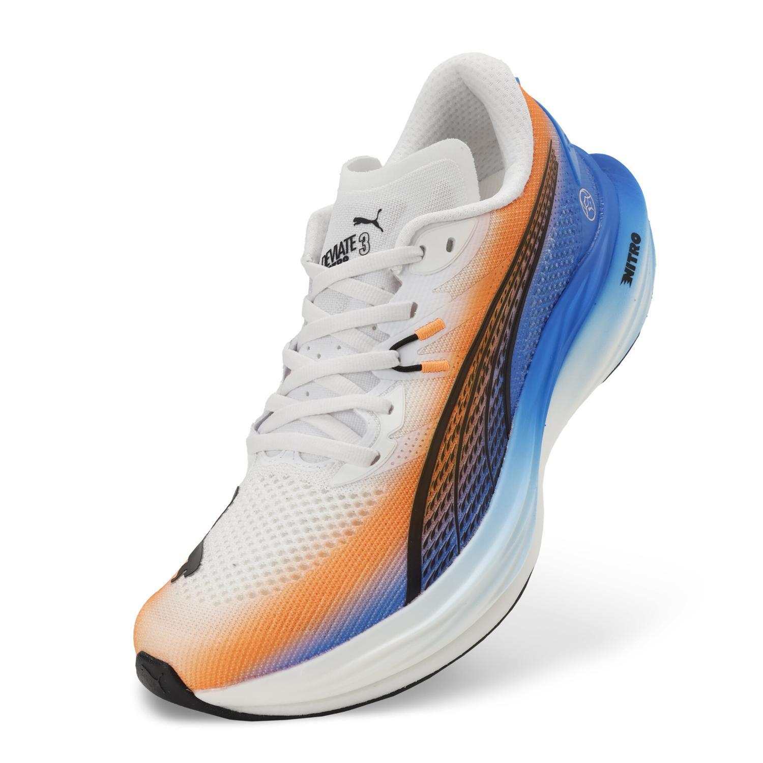 Purchase Puma Deviate Nitro 3 Ekiden Putih/Heat Fire 01WH/HEAT FIRE 313422-01