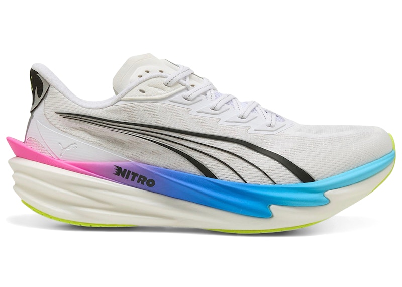 Puma Deviate Nitro 4 'White Poison Pink Ultra Blue' 312123-10