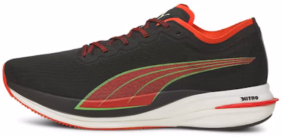 Puma Deviate Nitro 'Black High Risk Red' 194449-09 Puma Deviate Nitro 'Black High Risk Red' 194449-09