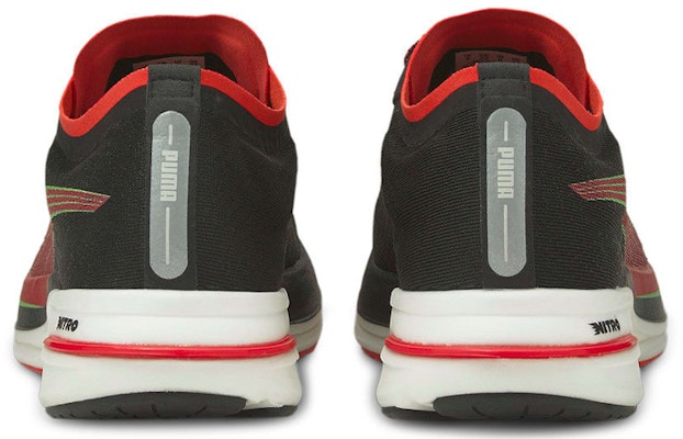 Puma Deviate Nitro 'Black High Risk Red' 194449-09 Shop Puma Deviate Nitro 'Black High Risk Red' 194449-09