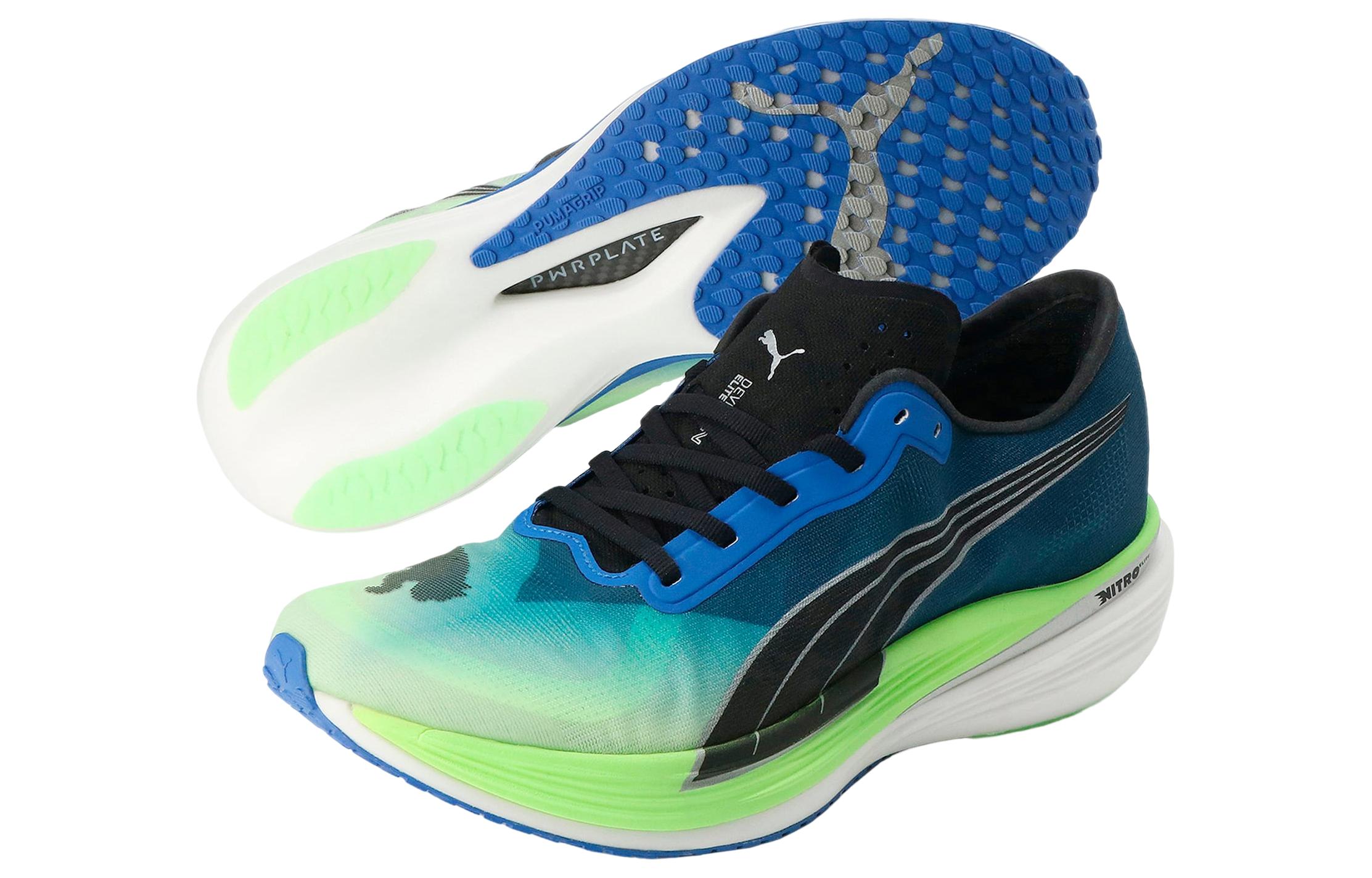 Lookbook Puma Deviate Nitro Elite 2 ''Ekiden Blu Verde'' 378727-01
