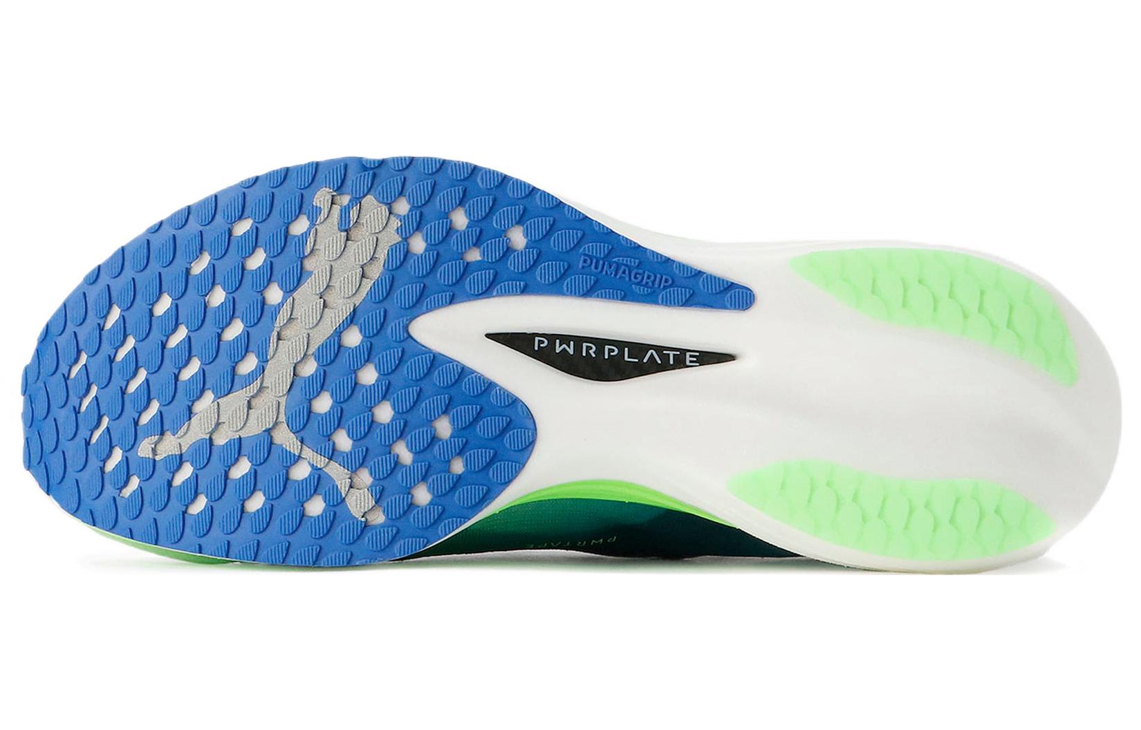 Details for Puma Deviate Nitro Elite 2 ''Ekiden Blu Verde'' 378727-01