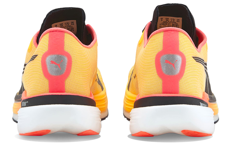 Shop 彪马Deviate Nitro Elite 2 Fireglow橙粉黑色款式 378943-01