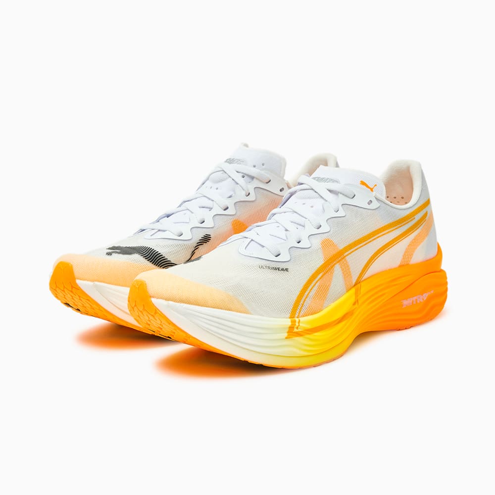 Lookbook Puma Deviate Nitro Elite 3 Putih/Hitam/Sun Stream 309809-10