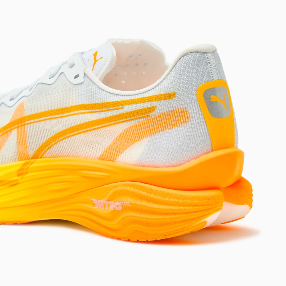 Shop Puma Deviate Nitro Elite 3 Putih/Hitam/Sun Stream 309809-10