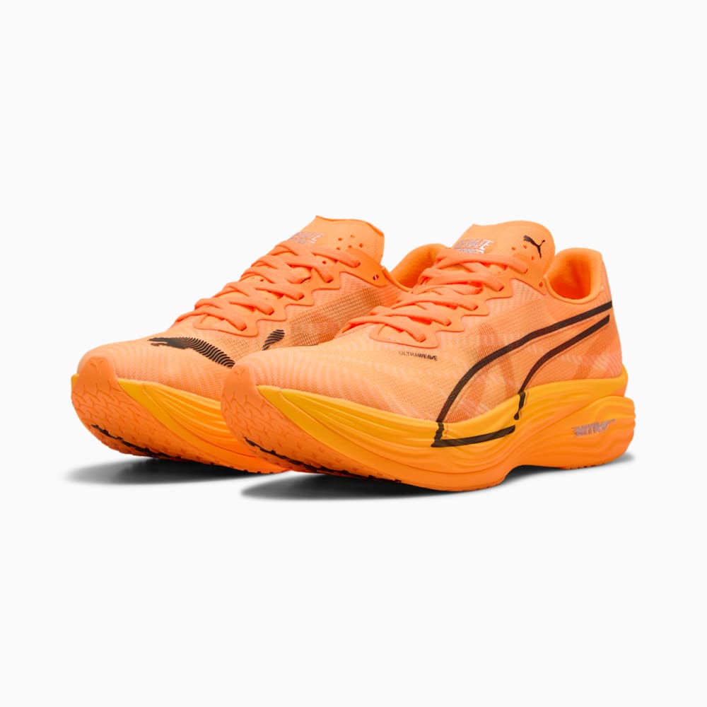 Lookbook 푸마 데비에이트 나이트로 엘리트 3 히트 파이어/블랙 309809-09