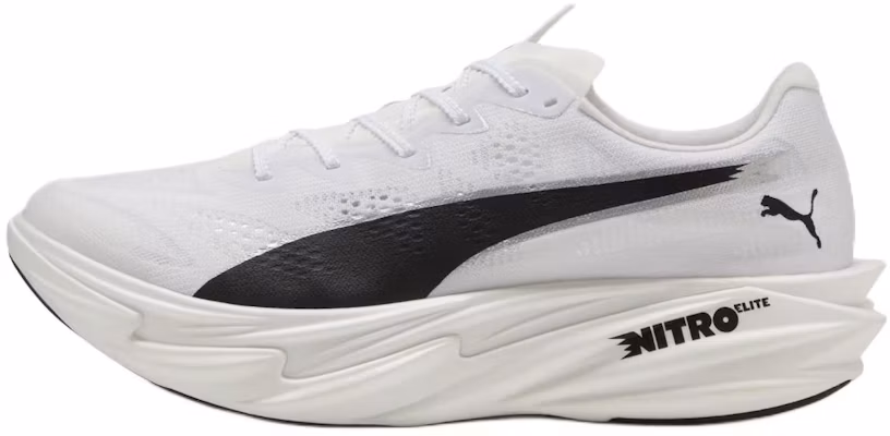 Puma Deviate Nitro Elite 4 2E Scarpe Running Bianche/Nere Traspiranti e Ammortizzate. 312127-05 Buy Puma Deviate Nitro Elite 4 2E Scarpe Running Bianche/Nere Traspiranti e Ammortizzate. 312127-05