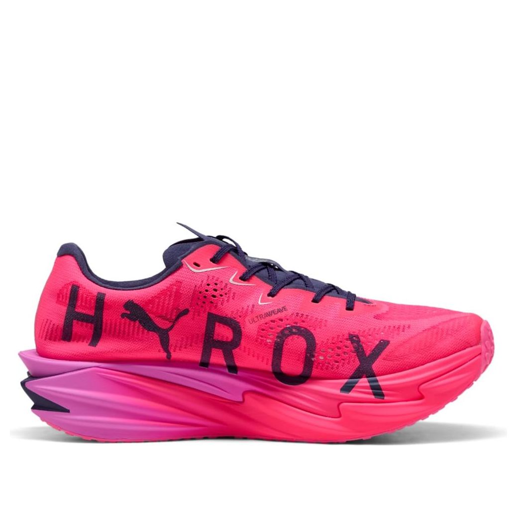 Details for Puma Deviate Nitro Elite 4 HYROX 粉紅跑鞋 312959-01