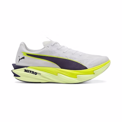 Puma Deviate Nitro Elite 4 White Apple Spritz Lime