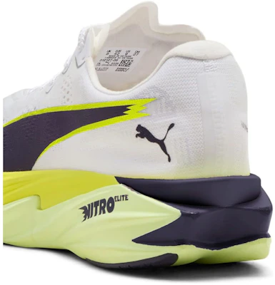 彪马Deviate Nitro Elite 4 白色苹果青柠跑鞋 312127-06 Shop 彪马Deviate Nitro Elite 4 白色苹果青柠跑鞋 312127-06