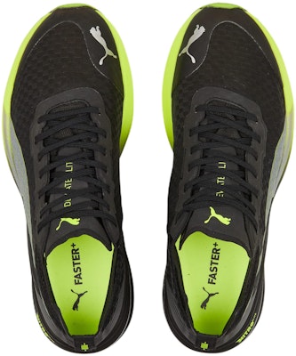 Puma Deviate NITRO Elite 碳板'轻便透气黑绿低帮跑鞋' 377090-01 Shop Puma Deviate NITRO Elite 碳板'轻便透气黑绿低帮跑鞋' 377090-01