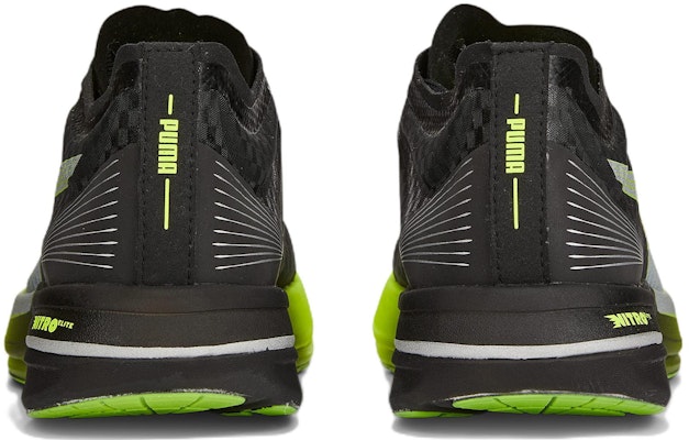 Puma Deviate NITRO Elite 碳板'轻便透气黑绿低帮跑鞋' 377090-01 Purchase Puma Deviate NITRO Elite 碳板'轻便透气黑绿低帮跑鞋' 377090-01