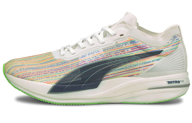 Puma Deviate Nitro Elite Racer SP 'White Green Glare' 195419-01