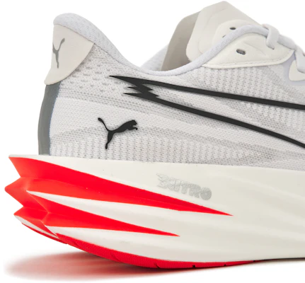 Puma Deviate Pure Nitro ''Wit Rood'' 313904-06 1