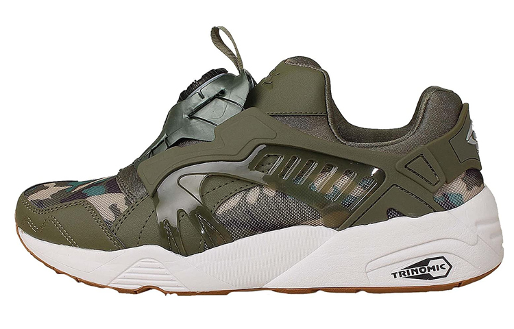 Puma Disc 'Camo Patchwork Deep Green' 358633-02
