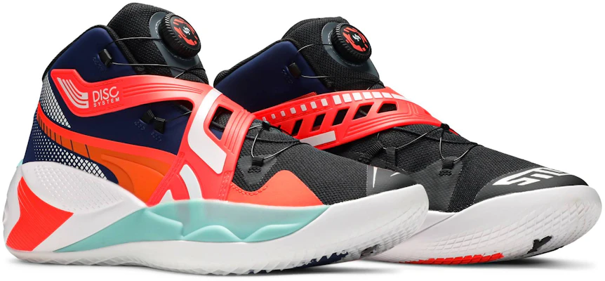 Puma Disc Rebirth 'Black Orange' 194812-03 Cheap Puma Disc Rebirth 'Black Orange' 194812-03
