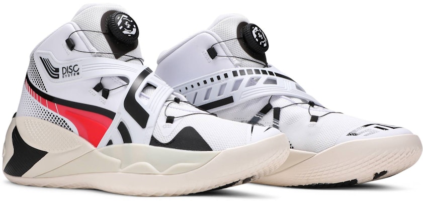 Puma Disc Rebirth 'White Fiery Coral' 193934-02 Cheap Puma Disc Rebirth 'White Fiery Coral' 193934-02
