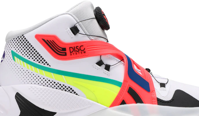 Puma Disc Rebirth 'White Multi' 193934-01 Order Puma Disc Rebirth 'White Multi' 193934-01