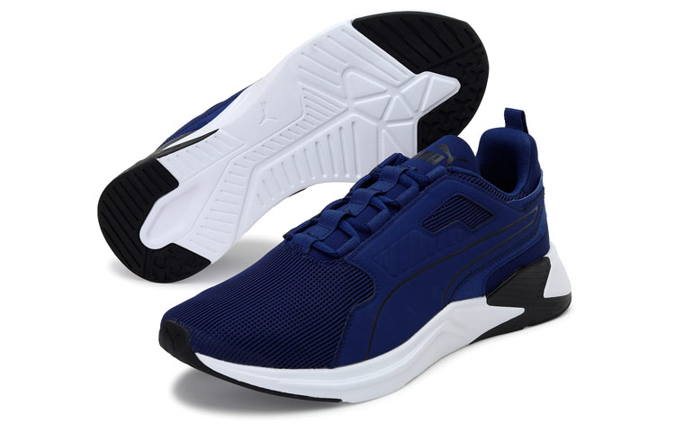 Shop Puma Disperse Xt Baskets Running Bleu Foncé 193728-14
