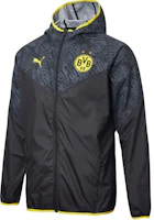 Puma Dortmund Soccer Zip Jacket Black 758585-02 Puma Dortmund Soccer Zip Jacket Black 758585-02